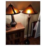 Pair floor and table