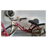 in great shape does need tires we think no pump  $75