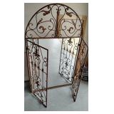 Great mirror doors open and close and will lock $80