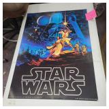 (11-14) Star Wars Poster Auction. Original 1977 A New Hope. Ends Sun. 7p. Shipping Available.