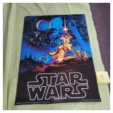 (8-20) Star Wars A New Hope Art Poster Hildebrandt ONLINE AUCTION. last auction! Ends Saturday 5p. S