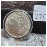 (12-21) Online Silver Dollar Auction. Morgan, Walking Liberty, Half. Ends Wed. 7p. FRI/SAT pickup. F