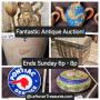 Aug 18 - Fantastic Antique & Collectible Auction. 106 Lots. Ends SUNDAY. 6p to 8p. Pick up MON. FRI.