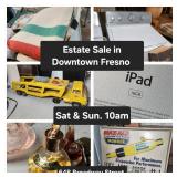 Dec 7 & 8 - HUGE Estate Sale in Downtown Fresno. 2 Estates Over 6000 sq. ft. Sat/Sun 10am