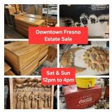 Feb 1 & 2 - Estate Sale in Downtown Fresno. Records & More. Sat/Sun 12pm to 4pm