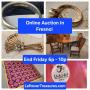 April 11 - Online Auction in NE Fresno. 207 Lots. Ends Friday 6p to 10p. Pick up Saturday 1130a - 23