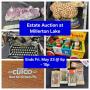 May 23 - Online Estate Collectible Auction in Millerton Lake. 181 Lots. Ends Friday 6p to 10p. Pick 
