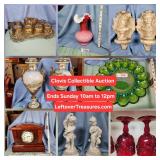 Dec. 14 - Clovis Estate Collectible Auction. 131 Lots. Ends Sunday 10a to 1p. Pick up Sunday 12pm to