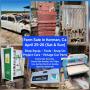April. 25 & 26. Kerman Farm Sale on Saturday. Live Auction Sunday 12pm.