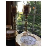 Wedgwood Florentine in Gold 6 Piece Place Setting, Service for 8, Lalique Fish