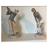 Lladro Figurines, Golfers 