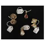 14K and 18K earrings and pendants