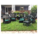 Bielecky and Bros Wicker Patio Set
