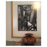 Eliza Botha Triptych "the Myth of Nomkubelwana" Tibetan Medicine Bowl