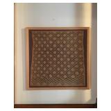 Framed Kuba Cloth ( Congo)