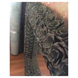 Large Tin Flower Mirror made in Mexico