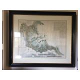 Boston Harbor Map, 1863 by A. Boschke