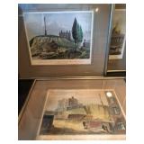 Set of Five Images of Beacon Hill 