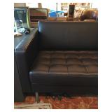 Sofa with Chrome Legs