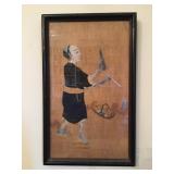 Hand Embroidered Mason 