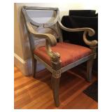 Dolphin Arm Chair, Pair Available