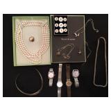 Ross and Simons Pearls, Watches, Sterling