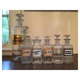 Antique Apothecary Bottles