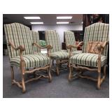 Custom Chairs, set of six, from Trouvaille Inc