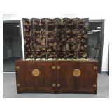 Baker Furniture Sideboard with Brass Hardware