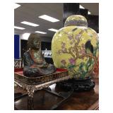 Sitting Budda, Lidded Ginger Jar