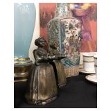 Baker Chocolate Brass Bookends