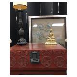 Thai Gilt Bronze "Calling the Earth to Witness" Mudra