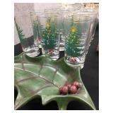 Vintage Christmas Glassware