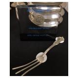 Sterling Coin, Reed and Barton Sterling Strawberry Fork 