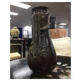 Japanese Meiji Period Bronze Vase