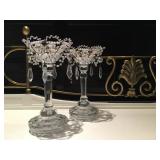 Crystal Candle Holders 