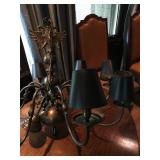 Eight Arm Eagle Decorated Chandelier 