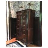 Stickley Tall Boy with Brass Hardware 