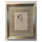 Mary Cassatt Etching 
