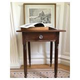 Antique Single Drawer Stand 