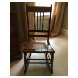 Cane Seat Rocker