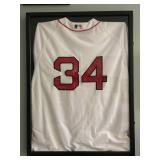 Ortiz Autographed Jersey 