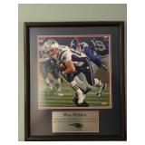 Welker Autographed Poster 