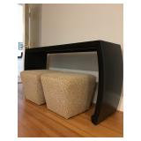 Ethan Allen Vanity with Stools 