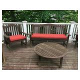 Smith and Hawken Teak Patio Furniture 