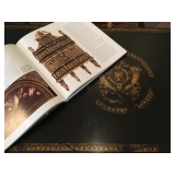 Stenciled Top of Antique Card Table