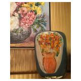 Ada Loumani Art Glass Vase