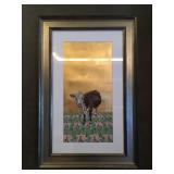 Original Art with 24k Gold Leaf from Xima Lee Hulings 