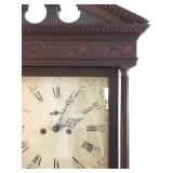 19 c Grandfather Longcase Clock 