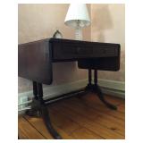 Antique Drop Leaf Writing Desk 